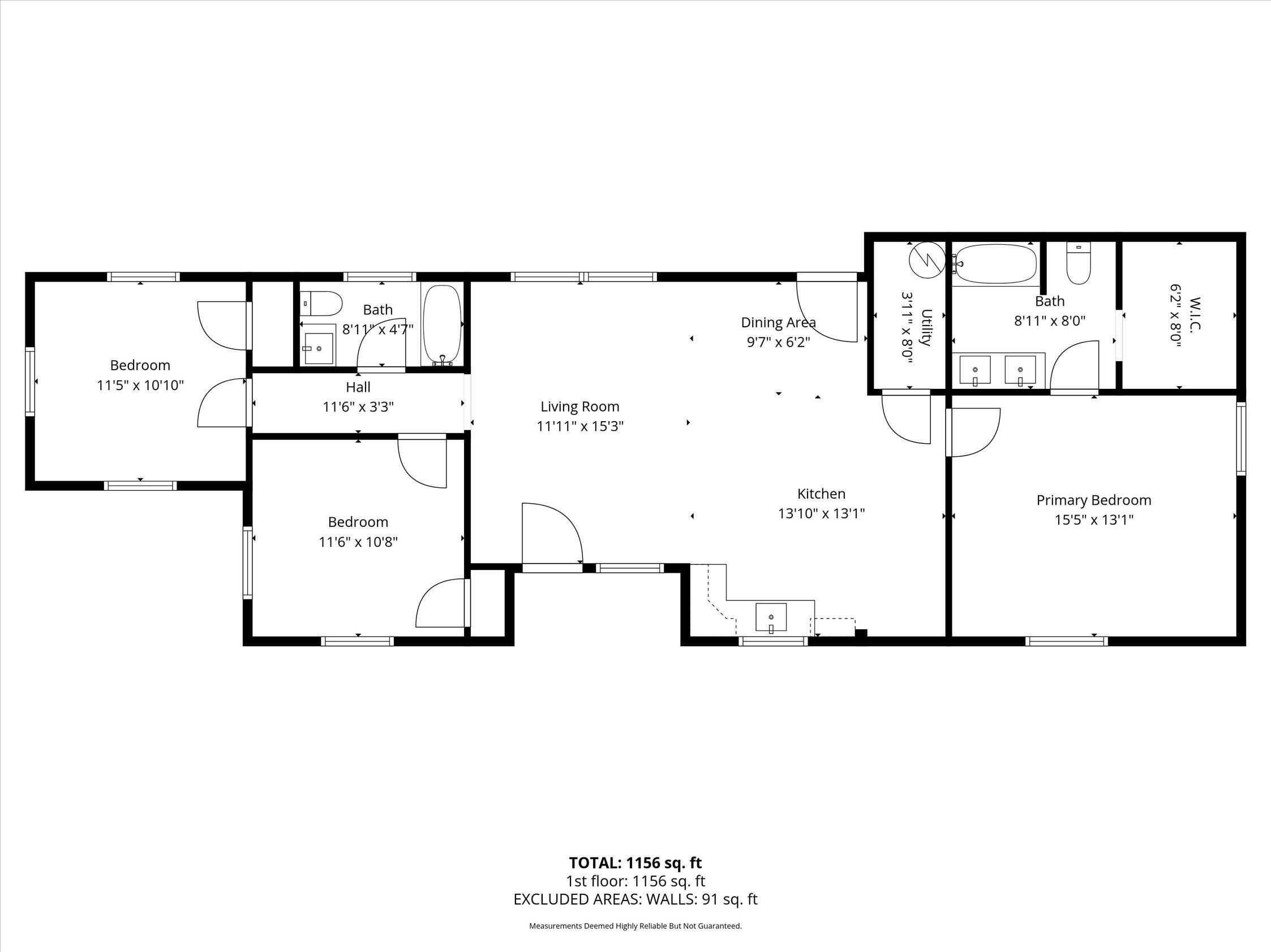 4210 Davis Lane Chattanooga, TN 37416 - Photo 30 of 30 01-4210 Davis Ln (with dimensions)
