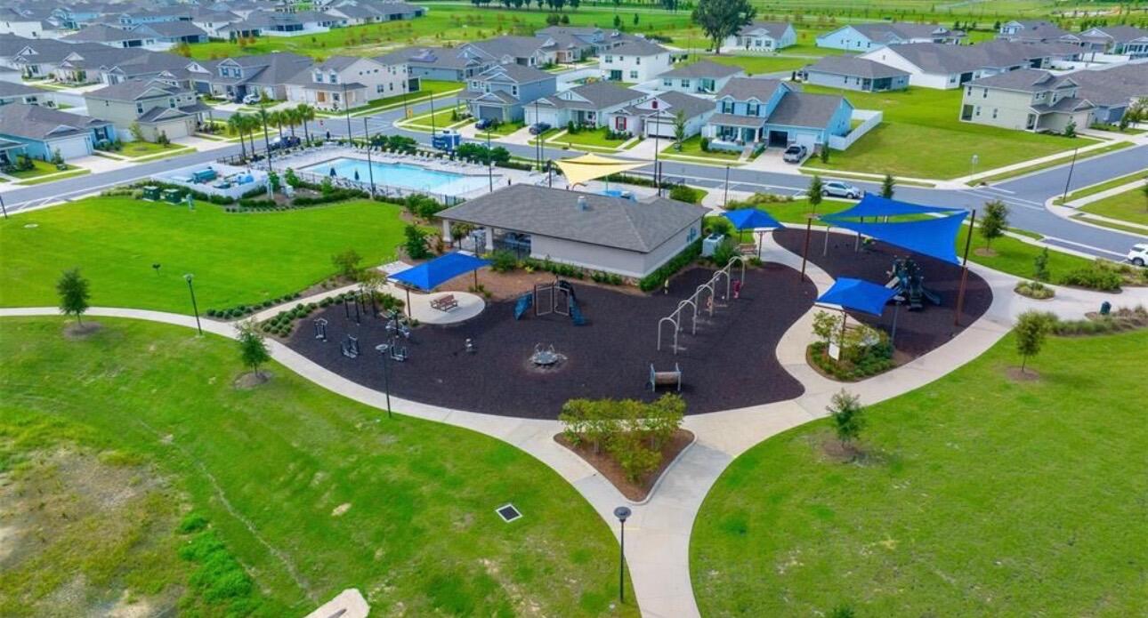 5662 Southwest 78th Ave Road Ocala, FL 34474 - Photo 12 of 15 an aerial view of a house with garden space and outdoor space