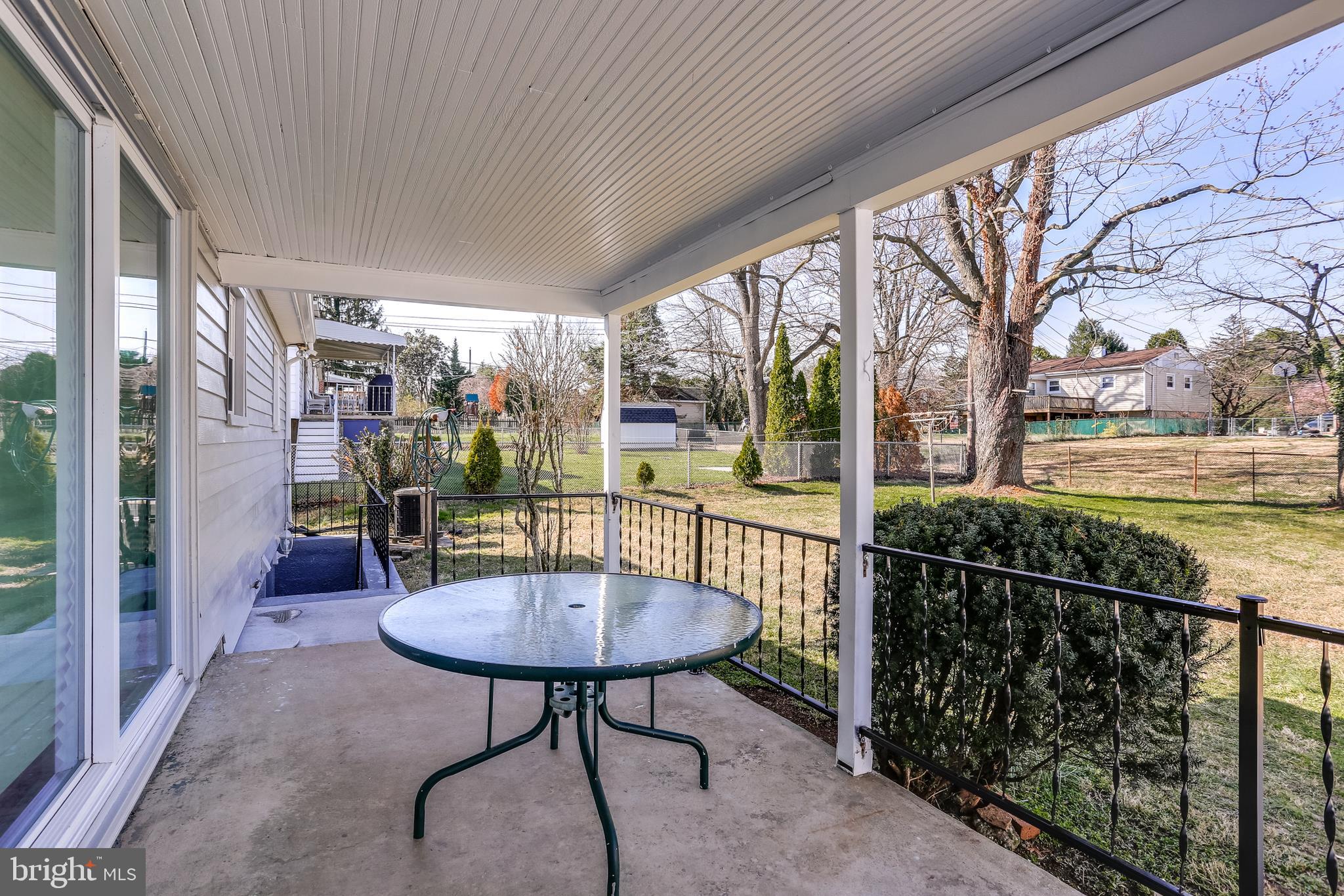 1402 Glenwilde Road Catonsville, MD 21228 - Photo 8 of 36 Large concrete patio