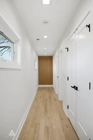 a view of a livingroom with a window