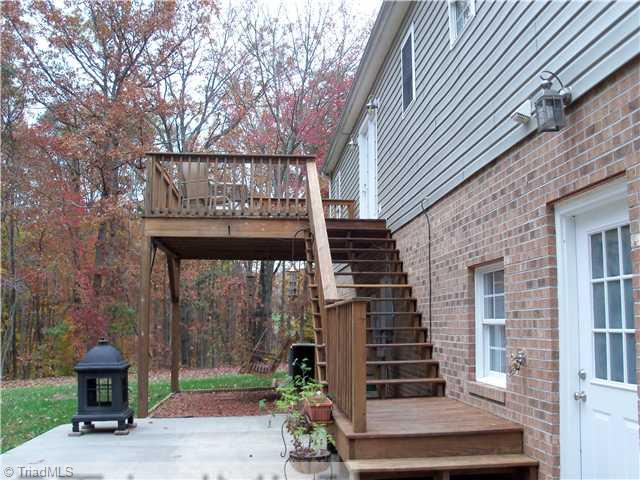 441 Golf Course Road Pilot Mountain, NC 27041 - Photo 13 of 16 Patio/Deck. Deck on back of house.