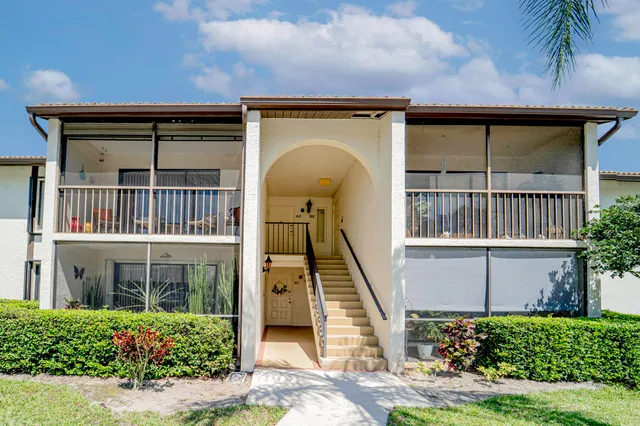 a front view of a house with entryway