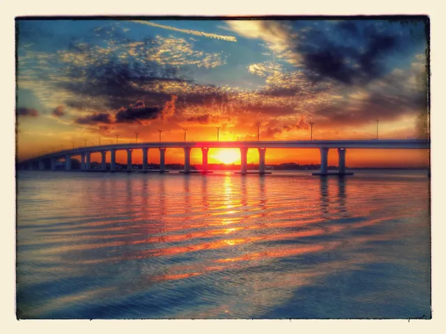 a view of a sky from window