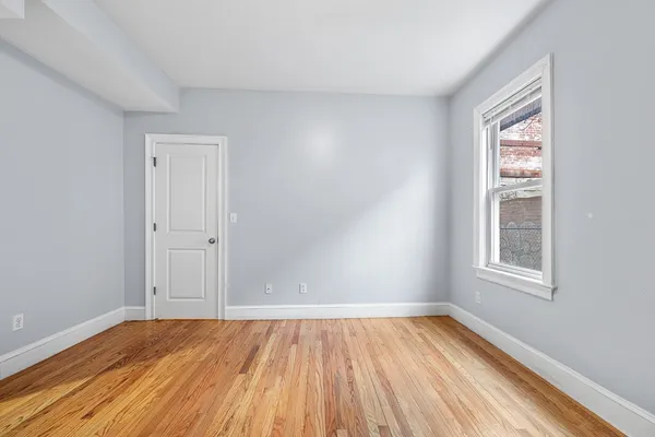 wooden floor in an empty room