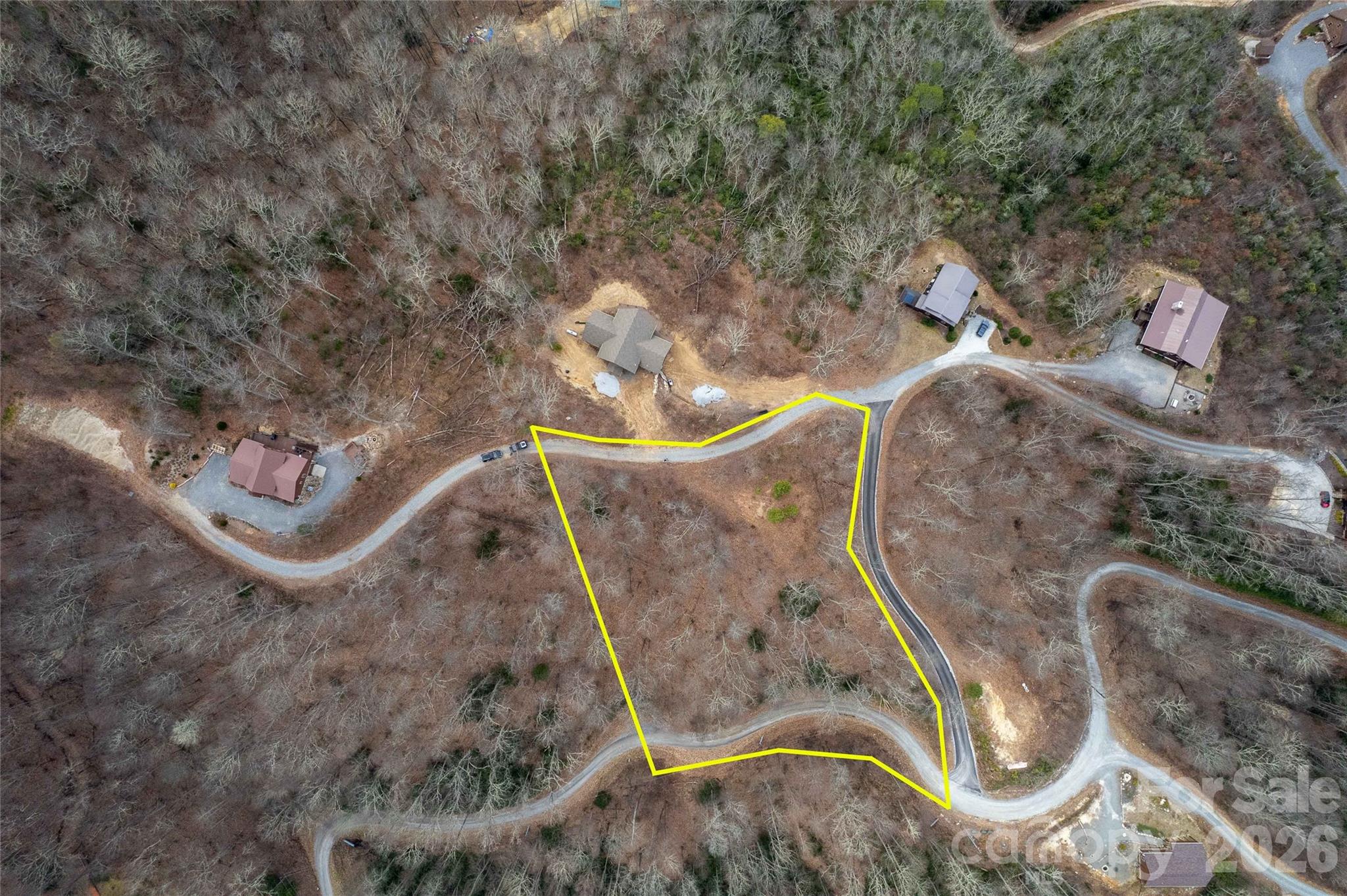 Lot 33 Alarka Highlands Road Bryson City, NC 28713 - Photo 7 of 7 an aerial view of a highlighted house