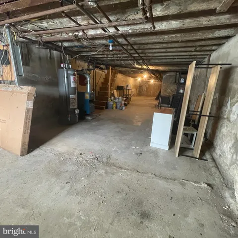 a view of storage and utility room