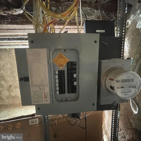 a view of storage and utility room