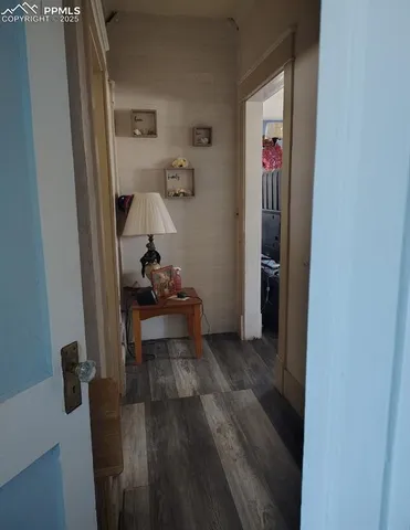 wooden floor in a gallery