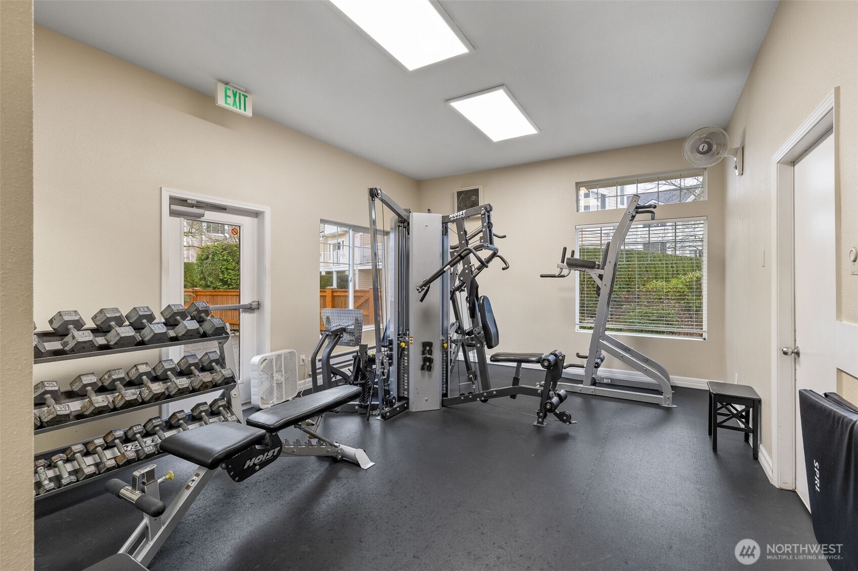 11895 Northeast 163rd Place, Unit 203 Bothell, WA 98011 - Photo 27 of 32 a view of a room with gym equipment