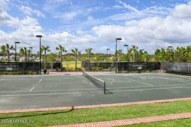 a view of an outdoor space and a yard