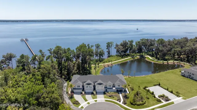 an outdoor view with swimming pool