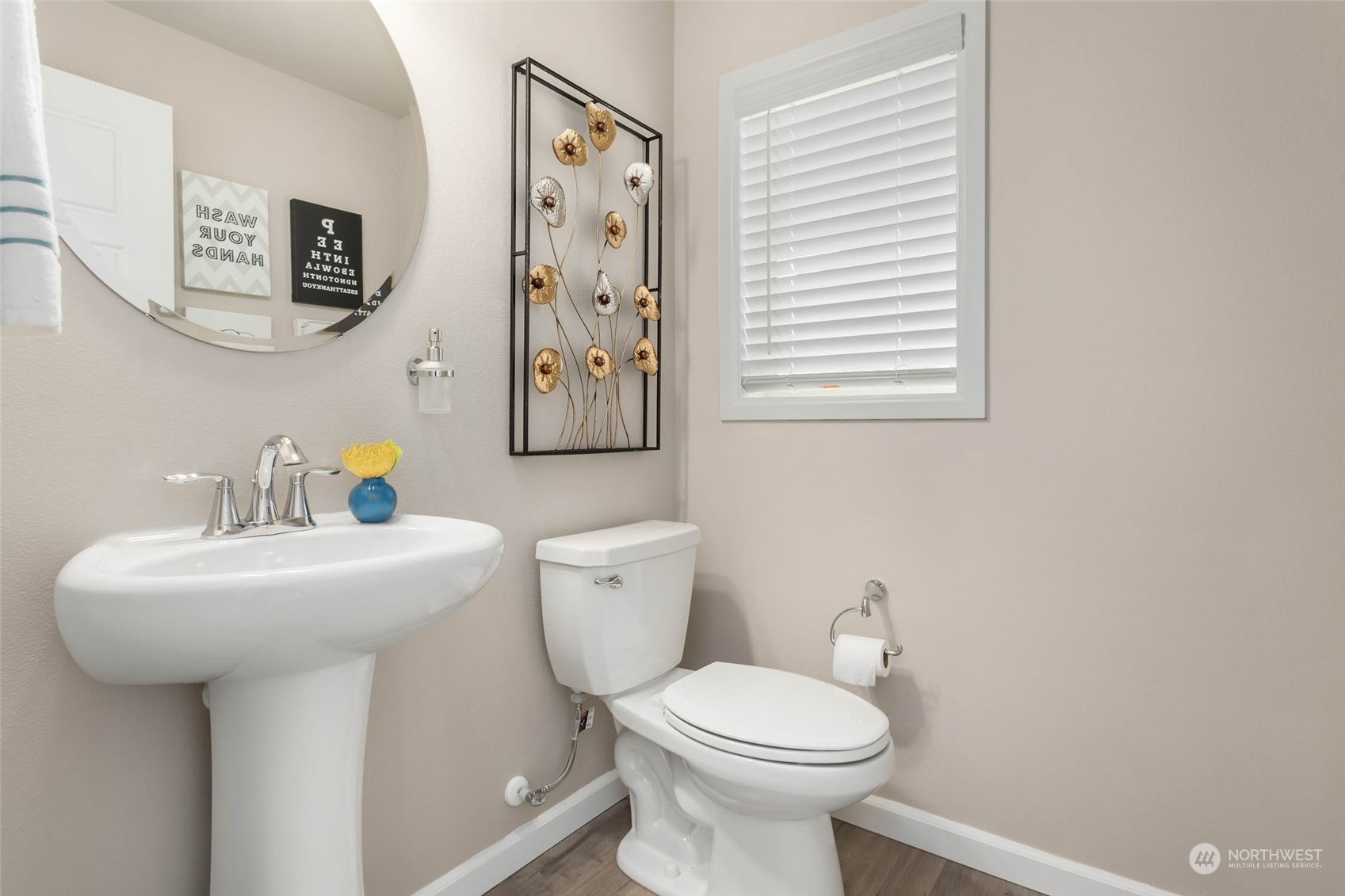 217 178th Street Southeast Bothell, WA 98012 - Photo 17 of 37 a bathroom with a toilet sink and mirror