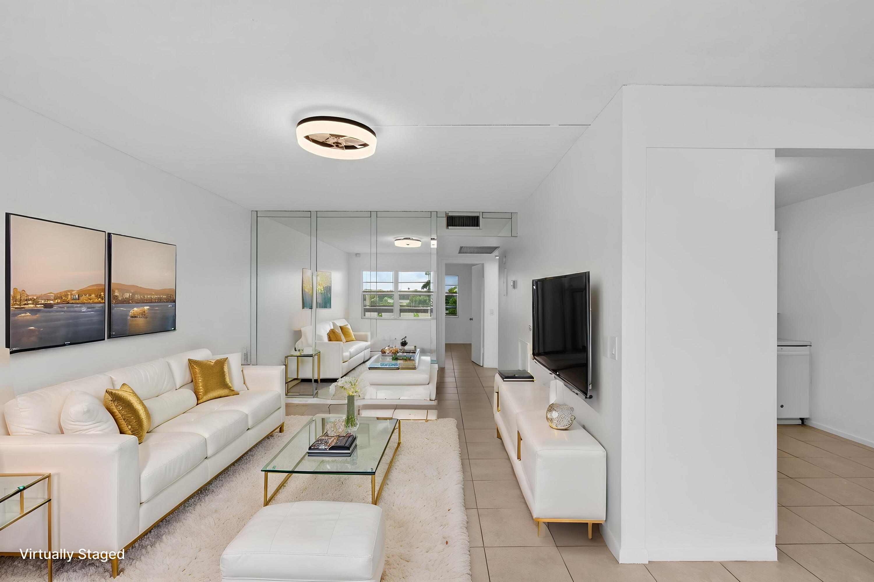 4028 Hythe B Boca Raton, FL 33434 - Photo 3 of 108 VIRTUAL STAGING Living Room2