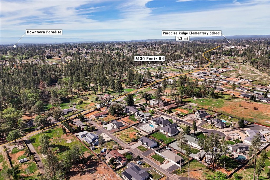 6130 Pentz Road Paradise, CA 95969 - Photo 12 of 14 a view of a city