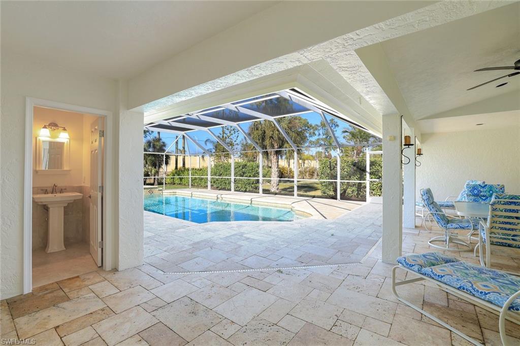 1819 Princess Court Naples, FL 34110 - Photo 11 of 25 a view of an entryway with a garden