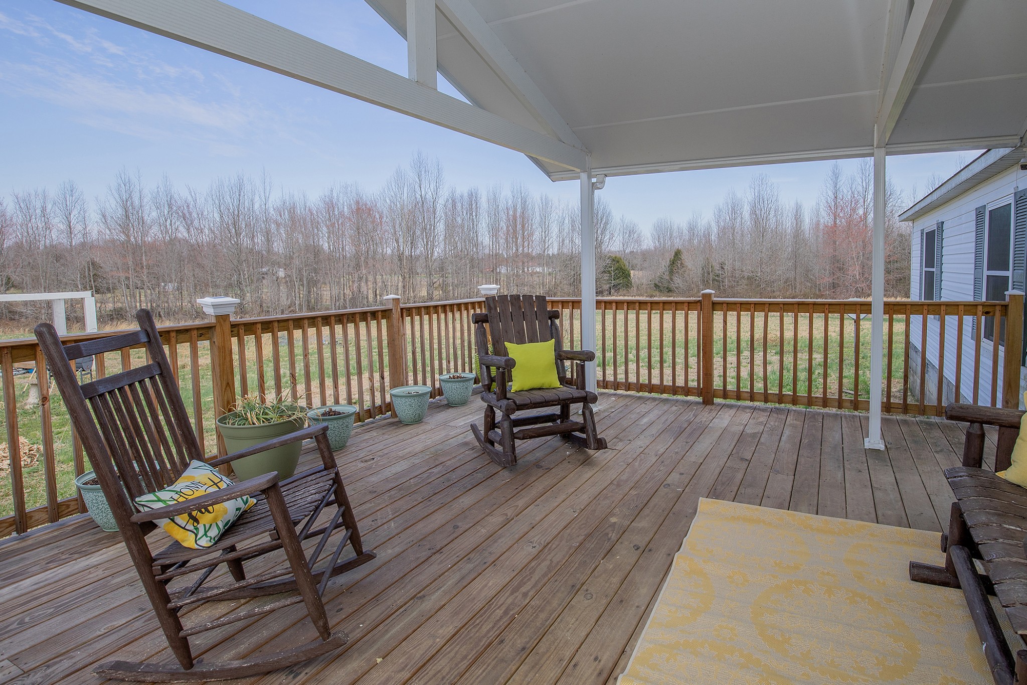 2113 Sugar Camp Road Springfield, TN 37172 - Photo 3 of 47 a view of a two chairs in the roof deck
