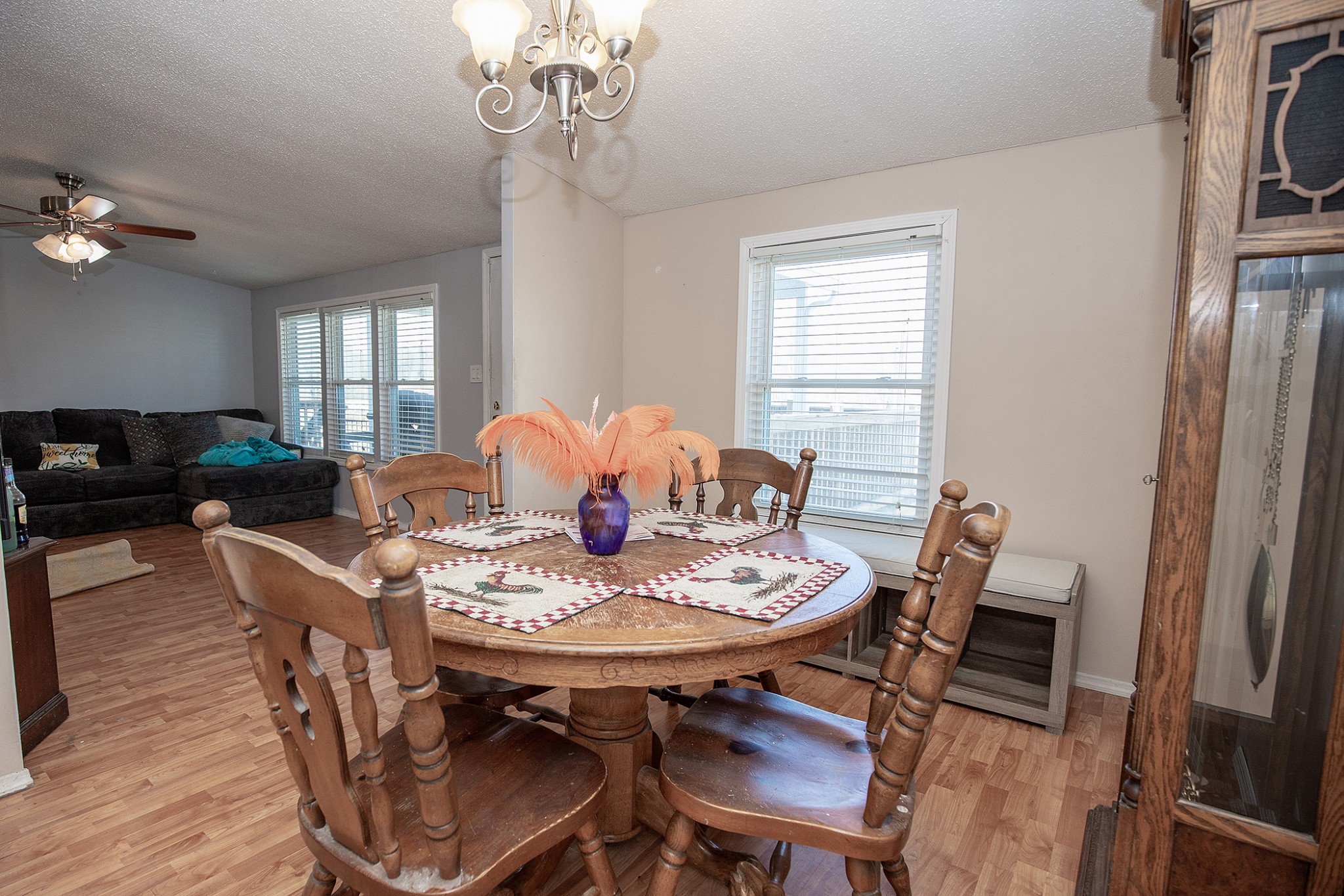 2113 Sugar Camp Road Springfield, TN 37172 - Photo 9 of 47 a view of a dining room with furniture window and wooden floor