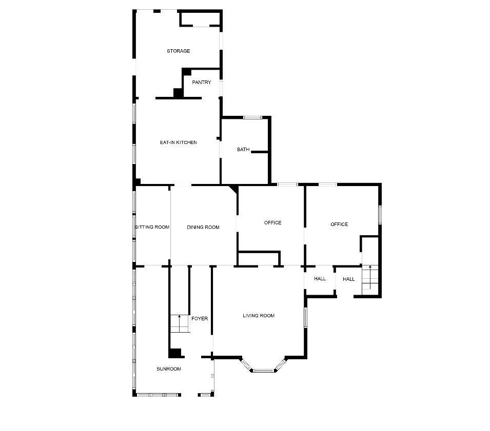 77 Smith Street Fryeburg, ME 04037 - Photo 50 of 50 Floor Plan 1