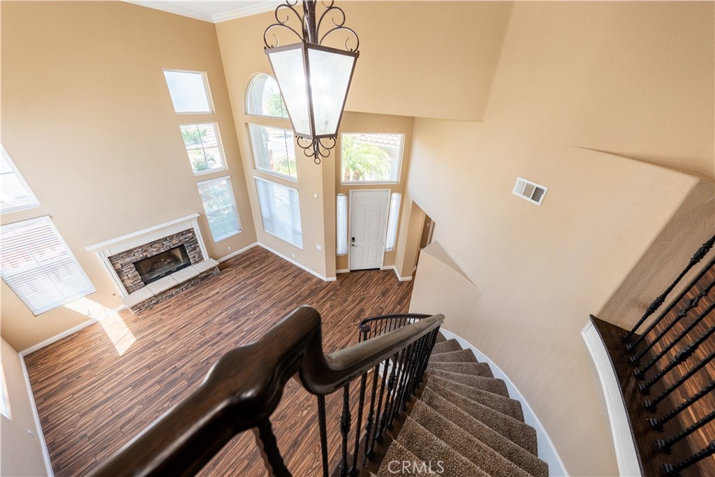 31465 Inverness Court Temecula, CA 92591 - Photo 21 of 71 a view of entryway and hall with wooden floor