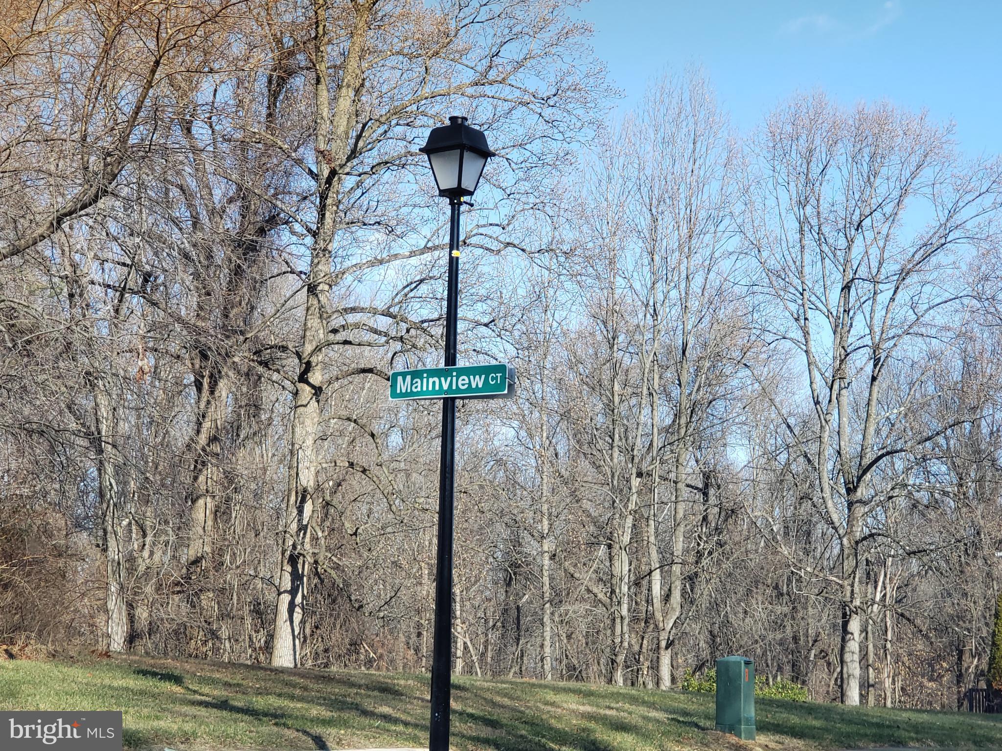 4 Mainview Court Randallstown, MD 21133 - Photo 25 of 25 a street sign on a pole on a road