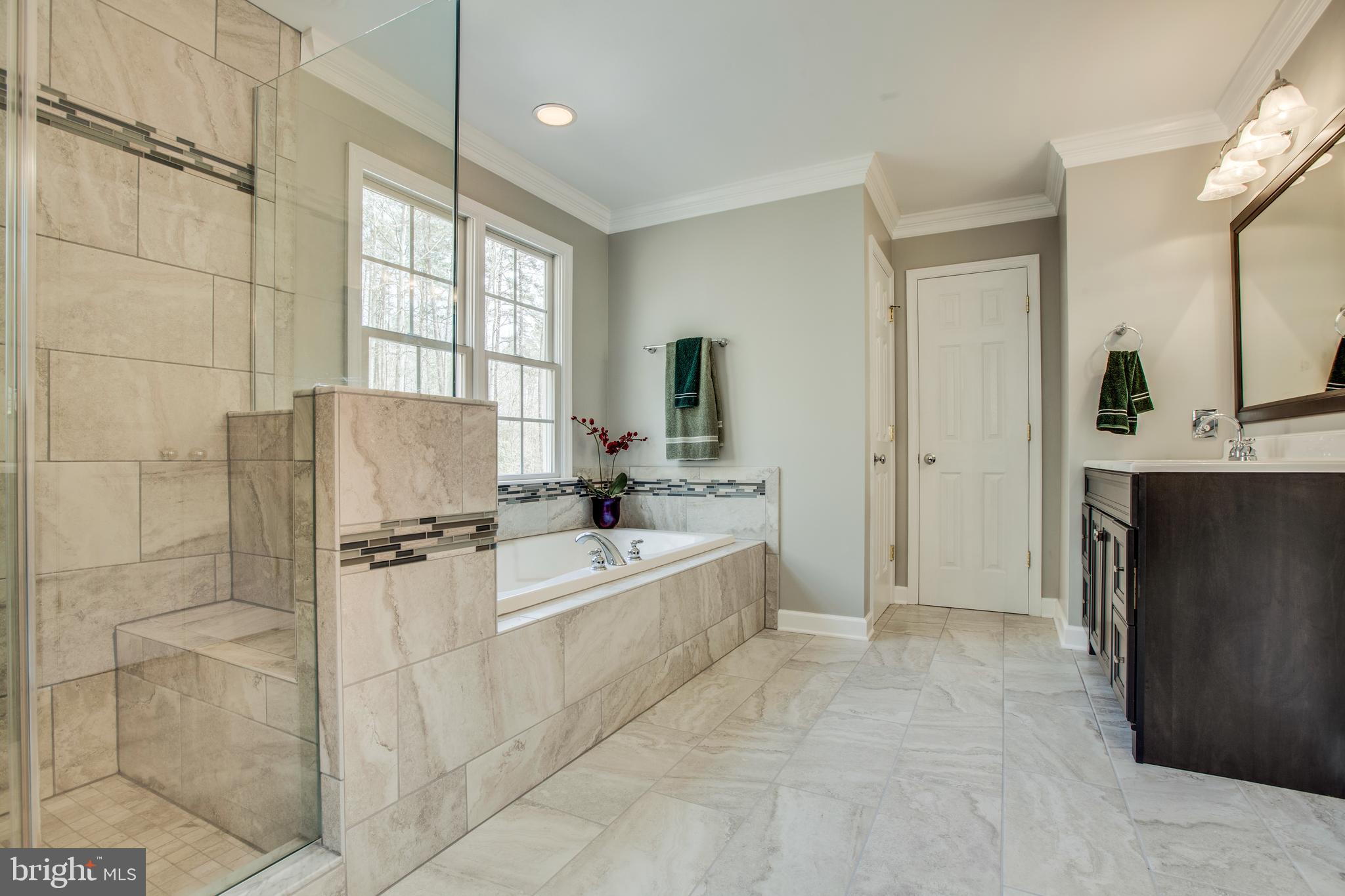 22 Ruffian Drive Stafford, VA 22556 - Photo 21 of 44 Large shower with frameless door