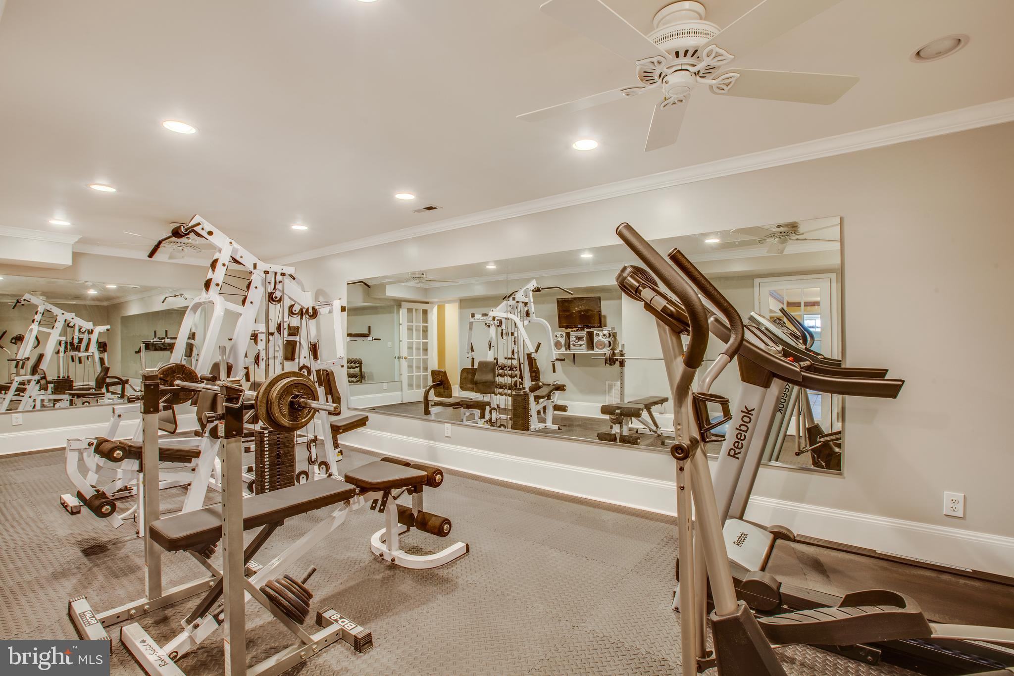 22 Ruffian Drive Stafford, VA 22556 - Photo 30 of 44 Incredible fitness room