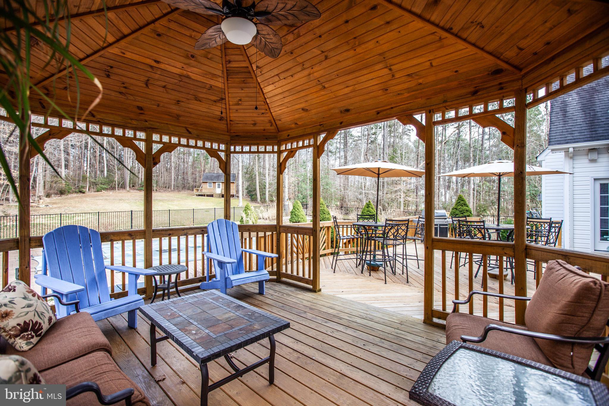 22 Ruffian Drive Stafford, VA 22556 - Photo 39 of 44 Lots of room in this gazebo