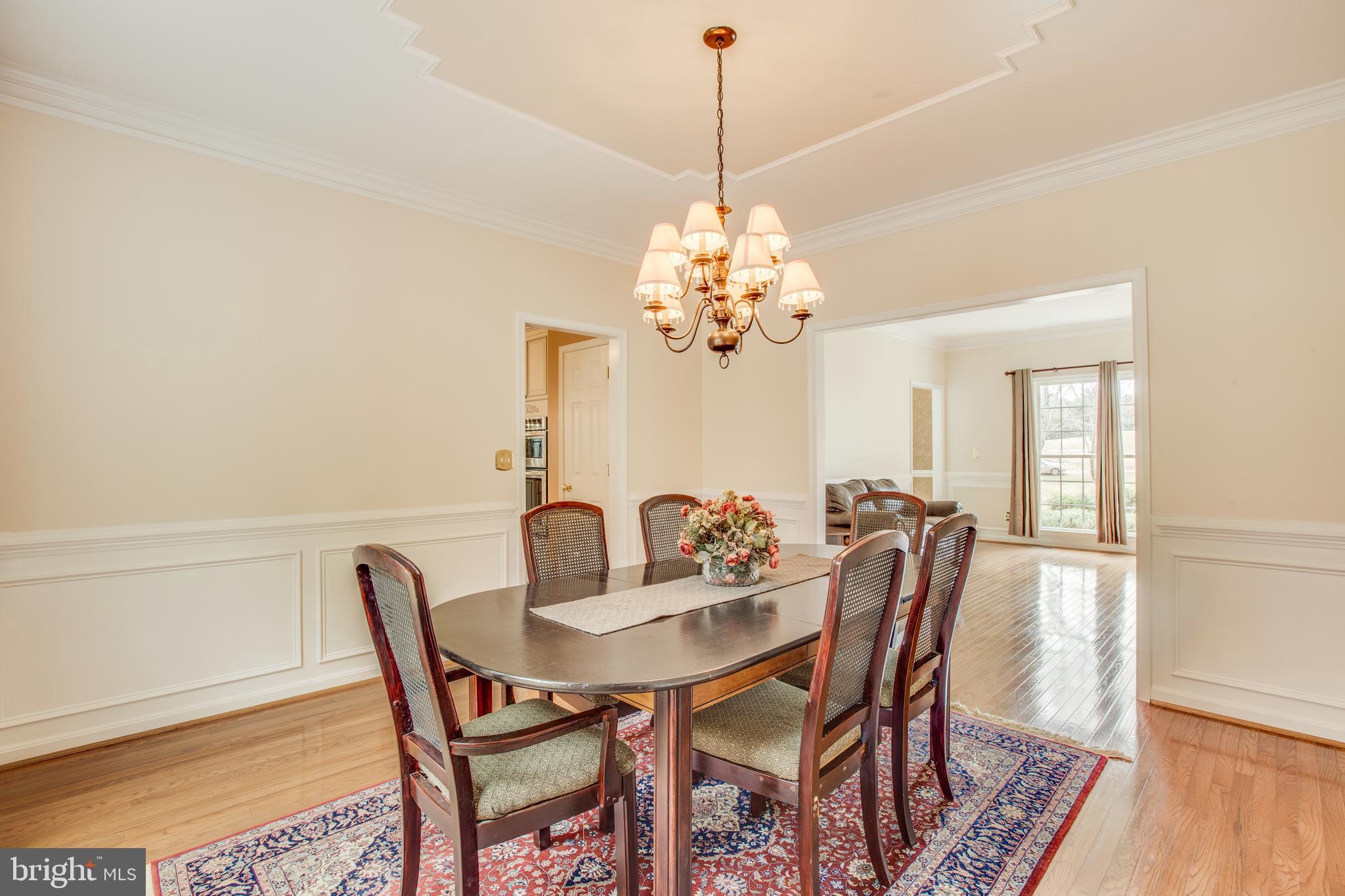 22 Ruffian Drive Stafford, VA 22556 - Photo 9 of 44 Formal dining room with custom trim