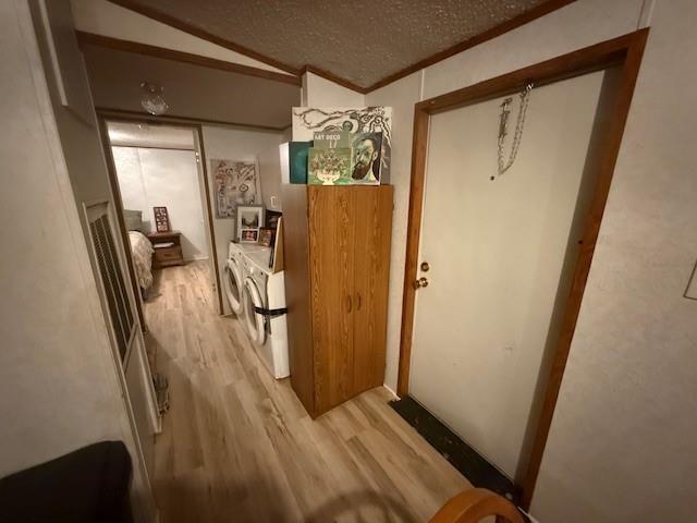 641 Sky Camp Loop, Unit 12 Graford, TX 76449 - Photo 10 of 14 a view of a hallway with wooden floor