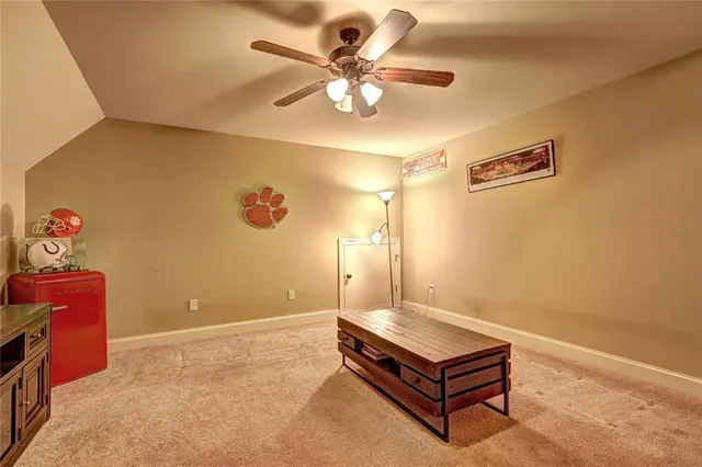 a room with furniture