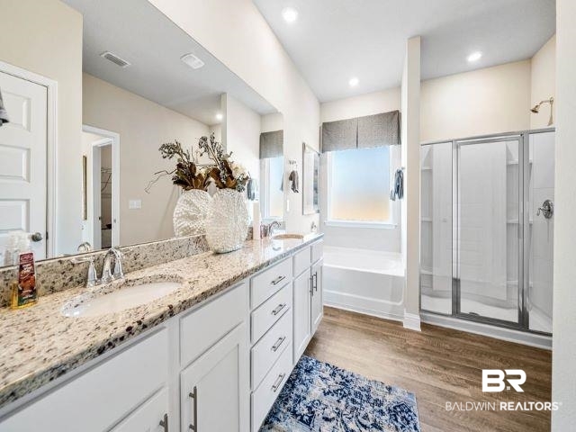 505 Kerwin Court Gulf Shores, AL 36542 - Photo 11 of 23 Primary bath with walk in shower and garden tub