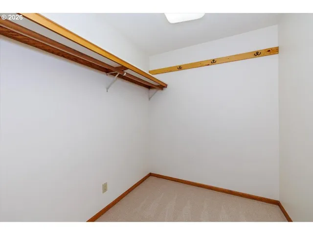 a view of a room with a hanging small space