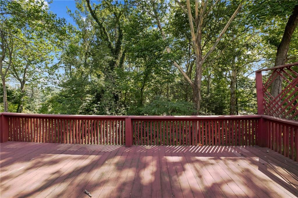 1050 Old Gate Road Pittsburgh, PA 15235 - Photo 9 of 34 Spacious Deck Offers A View Of Trees