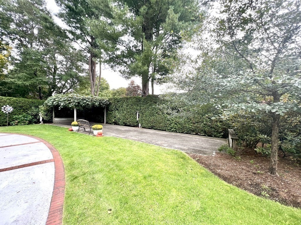 23 Louis Drive Wellesley, MA 02481 - Photo 40 of 42 a view of a swimming pool with a yard