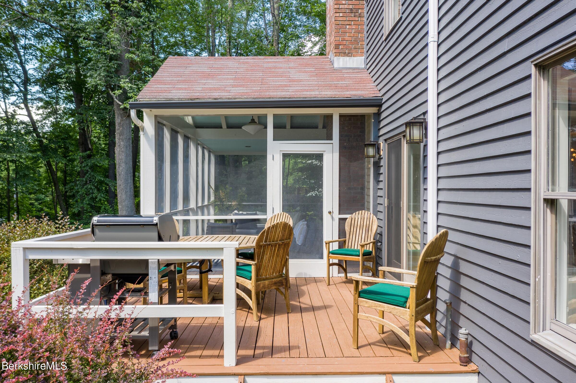 91 Brush Hill Road Great Barrington, MA 01230 - Photo 32 of 40 a view of house with outdoor seating space
