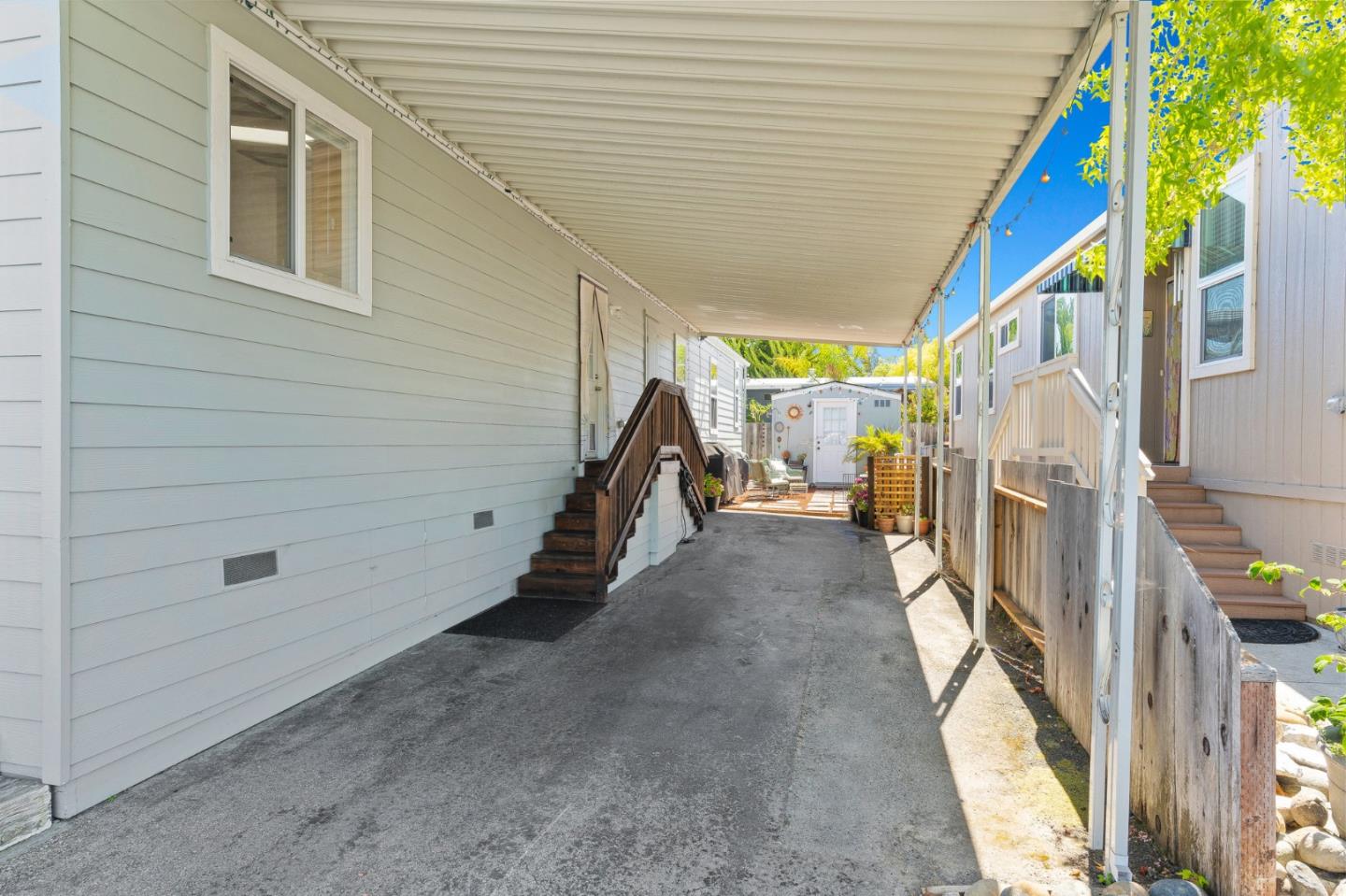 100 North Rodeo Gulch Road, Unit 31 Soquel, CA 95073 - Photo 35 of 38 a view of a house with a staircase