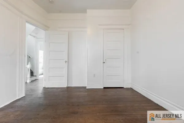a view of empty room
