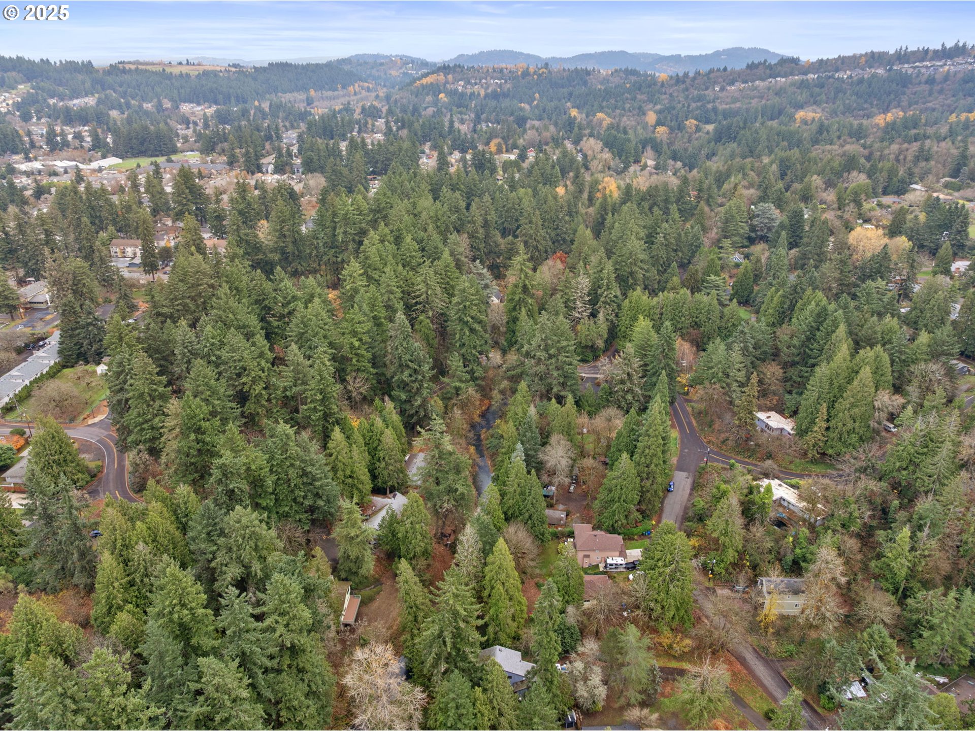 6647 Southeast 122nd Avenue Portland, OR 97266 - Photo 13 of 48 an aerial view of forest