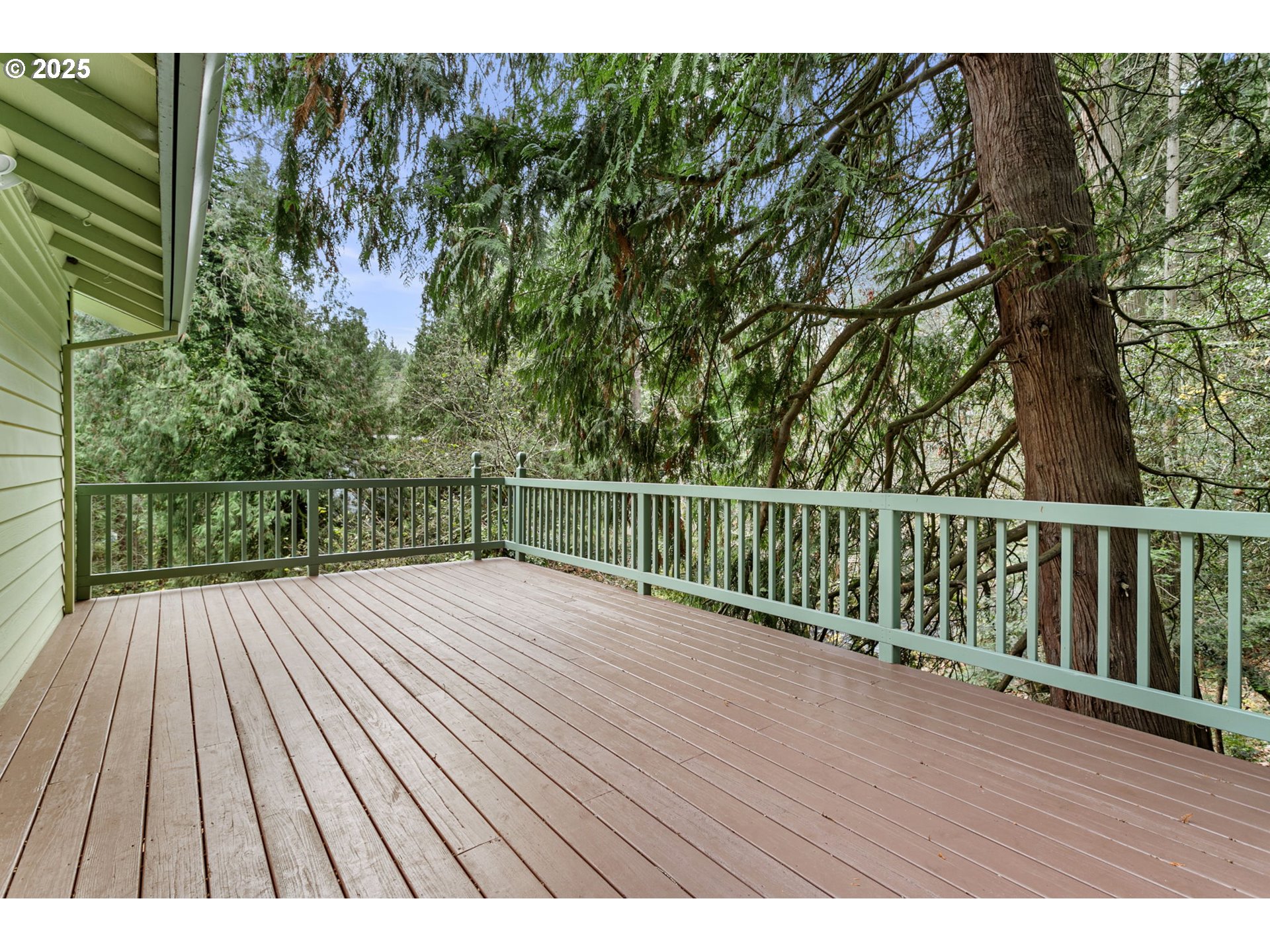 6647 Southeast 122nd Avenue Portland, OR 97266 - Photo 45 of 48 a view of balcony with wooden floor