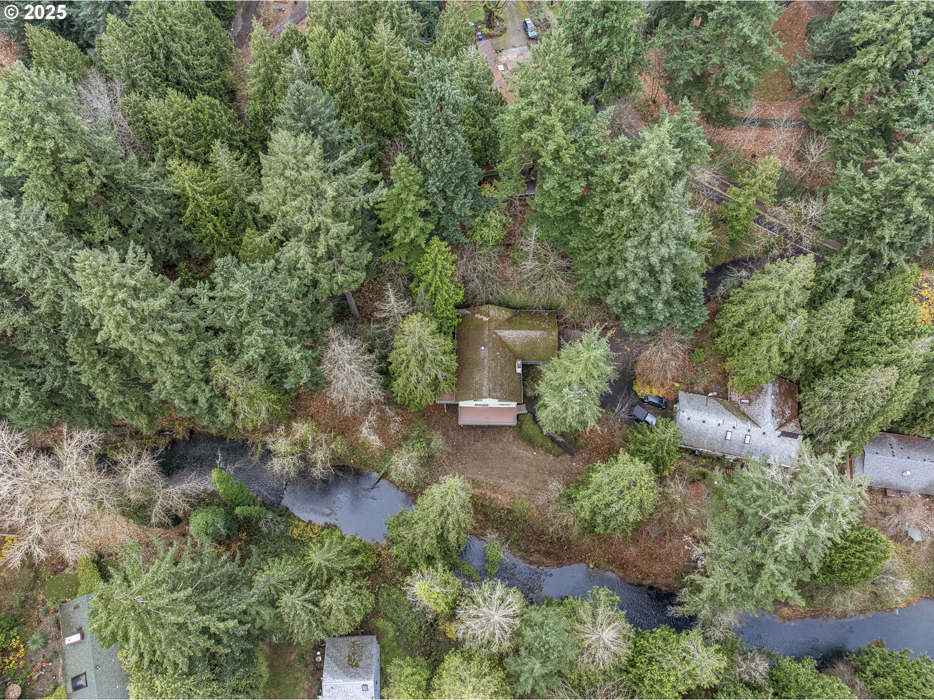 6647 Southeast 122nd Avenue Portland, OR 97266 - Photo 10 of 48 an aerial view of a house with a yard