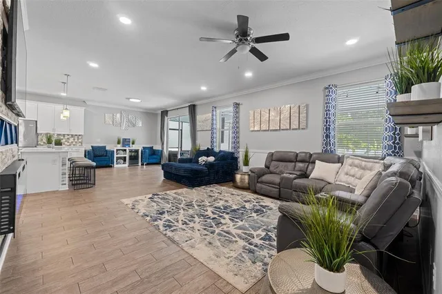 a room with storage and utility