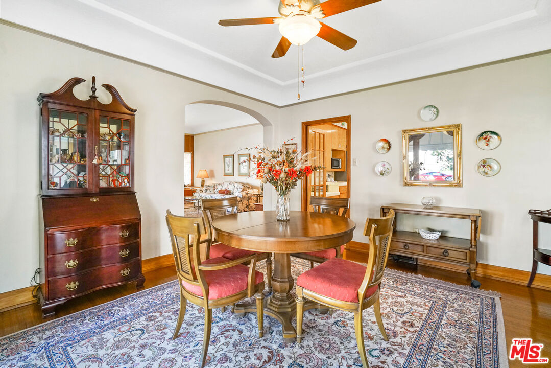 1215 North Everett Street Glendale, CA 91207 - Photo 8 of 31 a view of a dining room with furniture
