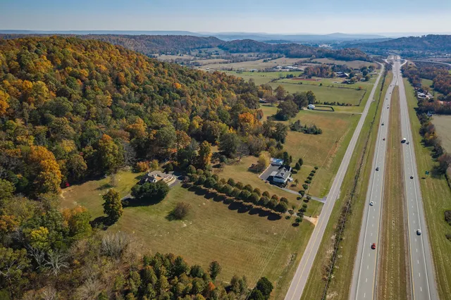 a view of a house with pool