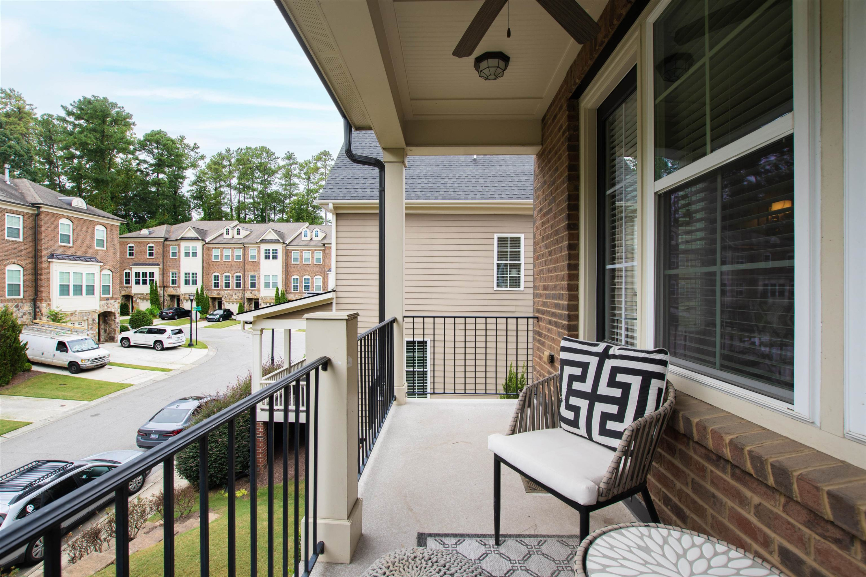 220 Penley Circle Raleigh, NC 27609 - Photo 25 of 56 Second Floor Balcony