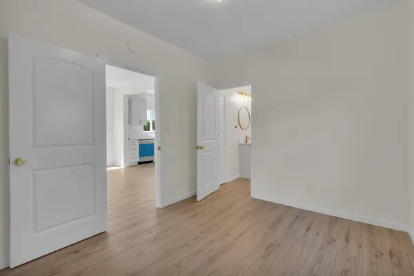 wooden floor in an empty room