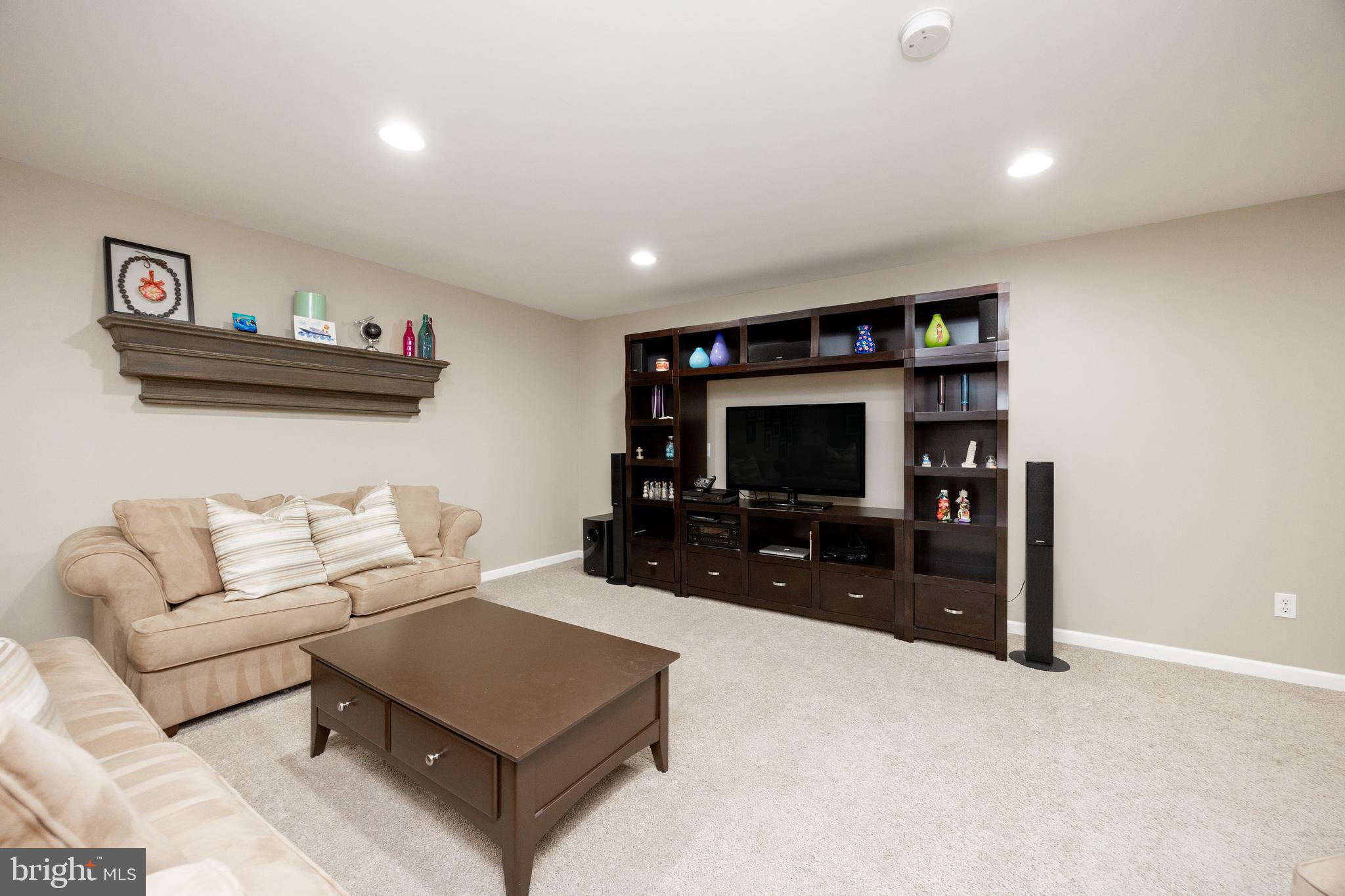 113 Blue Ribbon Way Downingtown, PA 19335 - Photo 33 of 50 a living room with furniture and a flat screen tv