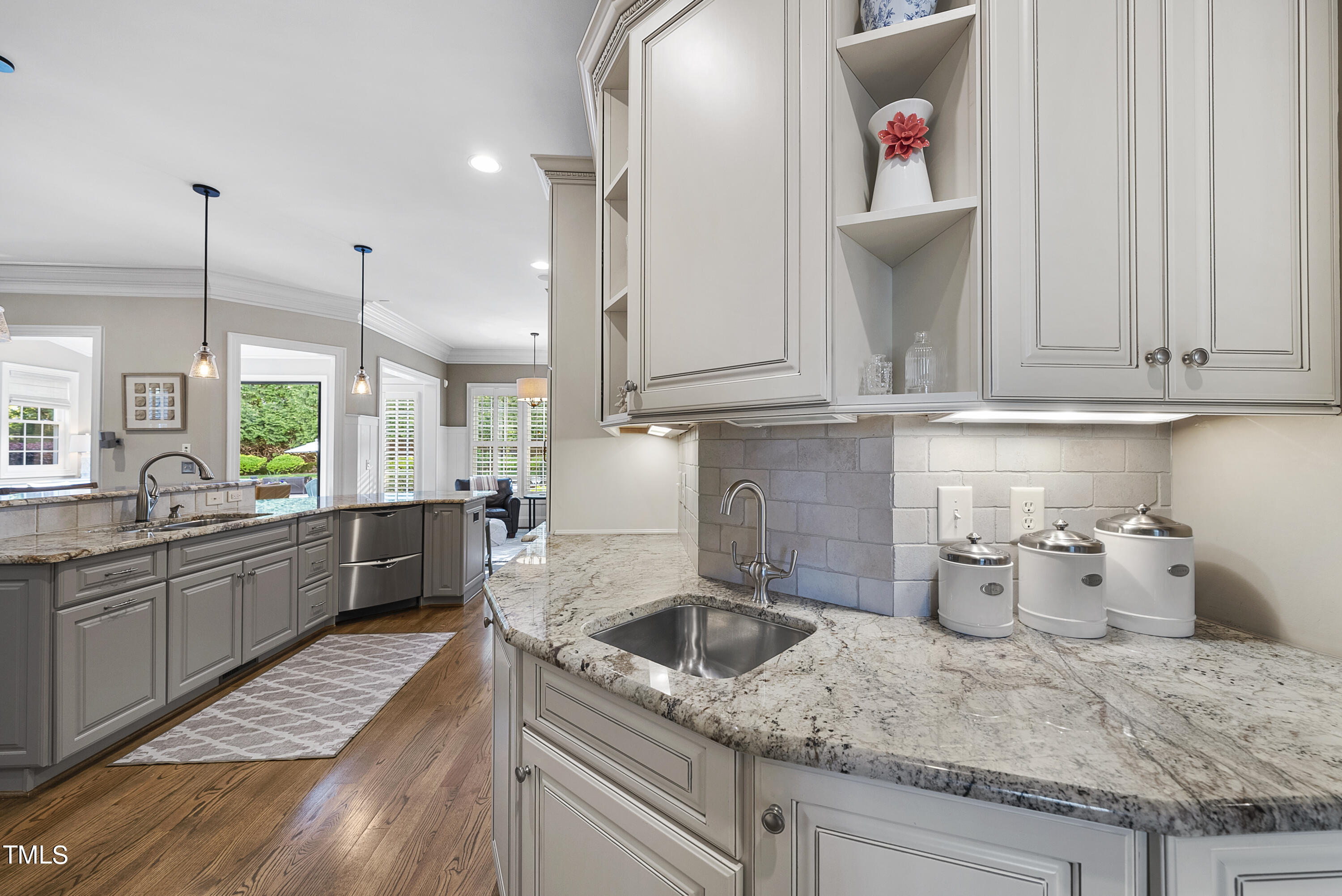 3619 Forward Way Raleigh, NC 27614 - Photo 14 of 62 Granite countertops with additional sink for convenience