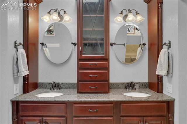 2137 Scrub Oak Road Manitou Springs, CO 80829 - Photo 14 of 16 Master bath dual vanities