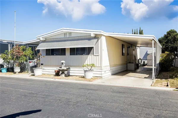 a view of a house with patio