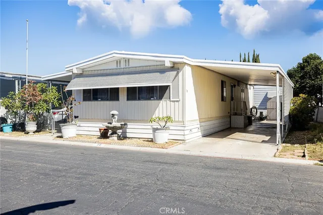 a view of a house with patio